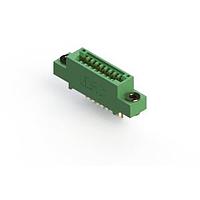 EDAC 345-009-541-403 With Flanges .100" (2.54mm) Pitch Card Edge Connector