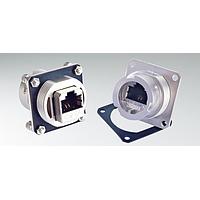 Amphenol CONEC 17-110234 Circular RJ45-IP67 Cat.5e SqFlCup MTSLw/HDWCAP