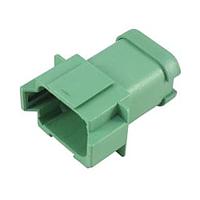 DEUTSCH - TE Connectivity DT04-08PC-E003 8-Way 8P RCPT, E003 MOD C Key, Green