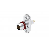 Radiall R128474211 RF Connectors / Coaxial Connectors BMA / 2 HOLE FLANGE PLUG RECEPTACLE WITH CYLINDRICAL CONTACT