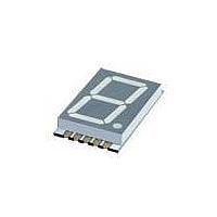 Kingbright ACSA08-51SGWA LED Displays Single Green 568nm Common Anode