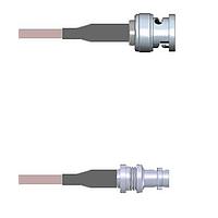 Amphenol Custom Cable Q-0O00R000S060i RF Cable Assemblies BNC-SP/HDBNC-SJB G179 60I