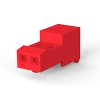 AMP Connectors - TE Connectivity 3-640468-2 Receptacle Housing 02P MTA100 CONN ASSY ON TAPE