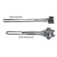 OMEGA EMTO-3030E2/480 Steel Immersion Heater 2 in NPT Light Weight Oil (3000 W, 15 W/in²)