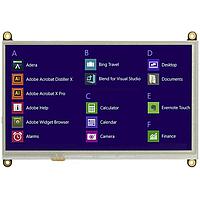 Matrix Orbital HTT70A-TPR-BLM-B0-H5-CH-VPT TFT LCD Display Modules 7 in TFT Resistive 800x480 HDMI
