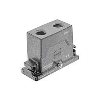 HARTING 19405160486 Hoods 16B HPR Compact Hood, HC (wide), Central Lever Locking, Top Entry, 2xM25