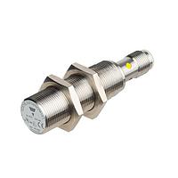 Carlo Gavazzi ICS18L50F08NCM1E1 Proximity Sensors Inductive proximity sensor, M18 Stainless steel, M12-plug, Sn 8mm, Flush mount, NPN NC output, 8-60Vdc, 200 mA, Max op. freq. 0.9 kHz, Op. temperature -40C to +85C, IP67-IP68-IP69K, 200 V/m Radiated Noise Immunity, Load Dump Protection, E1-type