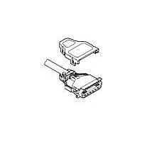 AMP Connectors - TE Connectivity 5-554954-2 Headers & Wire Housings PLUG KIT 50 POSN SCR LK SHLD