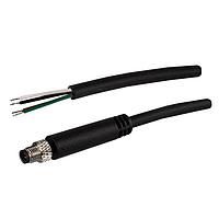 Stewart Connector BC-M5MA4BP01030M Sensor Cables / Actuator Cables M5 A-Code Cable Assembly  Male Straight to Pigtail  3 m  IP67