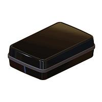 Serpac CX68DBKAGM Hand Held CX-68 Series Waterproof Pocket Enclosure with Gun Metal Seal. Three-Piece Design, Polycarbonate Plastic, Integrated Waterproof Seal, IP 65, 66, 67; NEMA 4X, 12, 13 Ratings