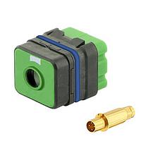 Eaton Souriau-Sunbank 8MQ2M01L28PDES Modular Connectors - Push Pull MQuick module, sealed, with male crimp contacts, delivered with cap