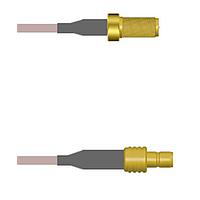 Amphenol Custom Cable Q-7103L0005144i RF Cable Assemblies SMA-SJ/SMB-SJ G316 144I