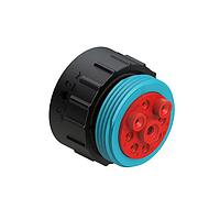 Amphenol SINE Systems AHDP06-24-09SR-WTA Connectors PLUG 24 SZ9 SOCKT STD