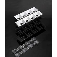 Ledil C17341_DAISY-4X1-WW-US-D LED Lenses Milky 4x1 WW-US-D Lens Shade Sold Sep