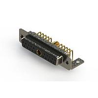 EDAC 630-21W1640-2N4 Mixed Contact D-Sub Connectors Right-angle Power Combo D-Sub Connector