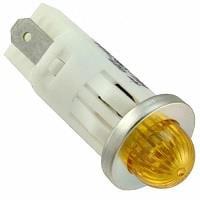 VCC 1092QM3-12V Indicators PMI AMB SMALL DOME 12V 3/16" TERM
