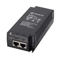 Microchip Technology PD-9501GC-SP/AC-EU Power over Ethernet Midspan With Surge Protection 1-port Indoor BT 60W surge protection EU cord