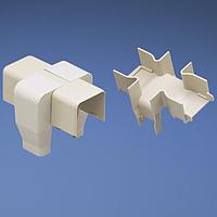 Panduit OFR20DSOOS Fitting Office Furniture Raceway Double Spill-Ov