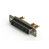 EDAC 628-13W3222-3N1 Mixed Contact D-Sub Connectors Vertical Combo Dsub