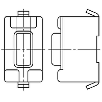 PANASONIC EVQ-PNF04M Light Touch Switches FLAT ACT 1.6NF 6x3.5x4.3mm