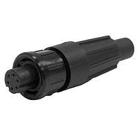 CONXALL 16980-6SG-521 Standard Circular Connector Micro-Con-X Cable End, 6-pin 26, Female, Crimp, Bulk