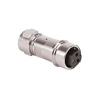 Bulgin PXM6011/04P/CR/0709 Cable Connectors 6000 SERIES INLINE CONNECTOR 4 POLE PLUG