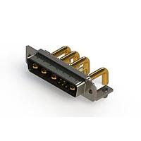EDAC 629-9W4-250-4T3 Mixed Contact D-Sub Connectors Right-angle Power Combo D-Sub Connector