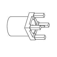 Amphenol RF 903-651P-71P PCB Connectors F STRAIGHT M TO PCB 75 OHM