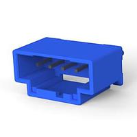 AMP Connectors - TE Connectivity 5-1971798-2 Shrouded GI CONN 2.5 HDR 5P BLUE