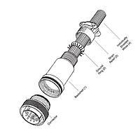Glenair 380DD013M2012A Circular MIL Spec Backshells 6+ start 4 weeks AOC