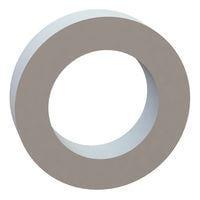 Essentra Components 13RSSR0089 Round Round Spacer, .315 ID, .500 OD, .125 Length