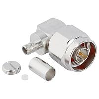 Amphenol RF 172385 Connectors Type N R/A Crmp Plg LMR-240 50 Ohm