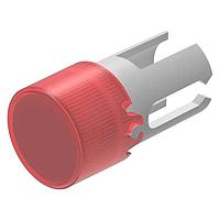 EAO 19-931.2 Lens SM RND RED CAP CO WHT