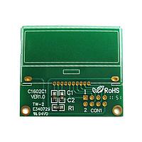 Newhaven Display NHD-PCB0216CZ Display Development Tools 10 Pin Thru-hole 2x4 Conversion Board for NHD-C0216CZ