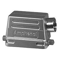 Amphenol Tuchel C14610G0105061 Hoods Hood Side Entry Low Profile Heavy Mate