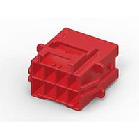 AMP Connectors - TE Connectivity 6-1971775-4 Headers & Wire Housings PTL 2X4 CAP PANEL MT HIGH TEMP KEY B RED