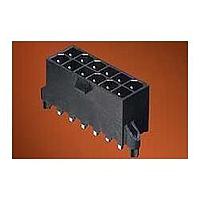 Molex 46207-6004 Pin Strip Mini-Fit Jr LCP Vert Hdr NoPeg 4ckt GOLD