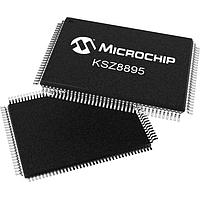 Microchip Technology KSZ8895RQXC Ethernet Switches 5Port 10/100 Managed Switch w/ MII RMII
