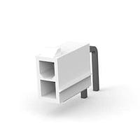 AMP Connectors - TE Connectivity 1586041-2 Shrouded RA HDR W/O PEGS 2P