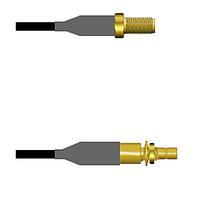 Amphenol Custom Cable Q-2Z03Q0008048i RF Cable Assemblies SMA-SJ/SMB-SJB RG58 48I