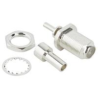 Amphenol RF 222167-10 Connectors F CP JK RG-179DB 2 FLATS N&W