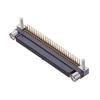 Amphenol Socapex MHDAS2M060YCE51 Connectors Micro HDAS 60 male right angle pc tail contacts60 position pin 1.27 mm 2 row right Angle