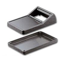 Bud Industries PSP-11573-B PCB Enclosure Plastibox Style G Plastic Electronic Enclosure Black (2.3 X 7.5 X 4.1 In)