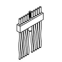 AirBorn MK-2P3-031-335-000S-0B7 D-Sub MIL Spec Connectors CONNECTOR, M SERIES