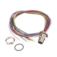 Amphenol CONEC 43-01344 M12 Male Socket SAL-12-FSH12-0.5