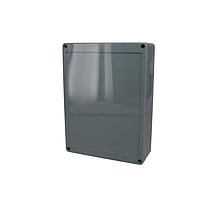 Bud Industries PNR-2607-DG NEMA Box NEMA Box with Recessed Cover Dark Gray (7.9 X 5.9 X 2.2 In)