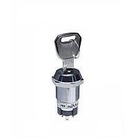 NKK Switches CKL12AFW01 Keylock Switches SPDT ON-NONE-ON