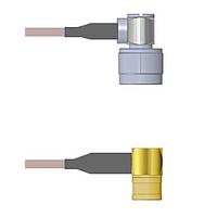 Amphenol Custom Cable Q-2G03V000H048i RF Cable Assemblies N-RP/SMB-RP G142 48I