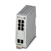 PHOENIX CONTACT 1044028 Ethernet Modules Managed Switch 2000 6 RJ45 ports 10/100 Mbps 2 SFP ports 100 Mbps degree of protection: IP20 PROFINET Conformance-Class B PROFINET mode preset PROFINET status LEDs