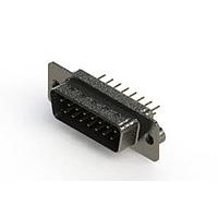 EDAC 627-M15-320-BN2 D-Sub Connectors - Standard Density Vertical Machined D-Sub Connectors